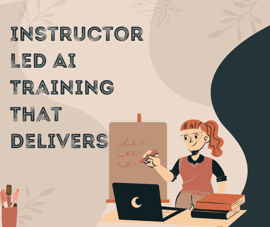 Instructor-Led AI Courses: Why Live Training Still Matters in an eLearning World